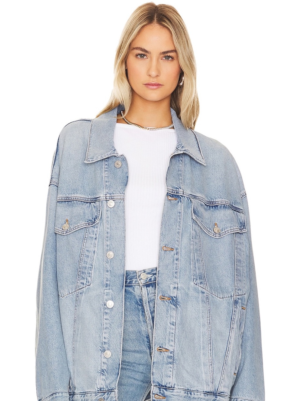 Agolde Wayne Oversized Denim Jacket